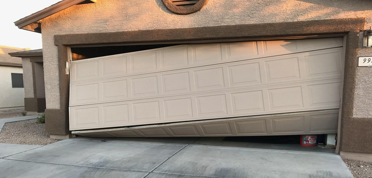 damaged garage door opener repair in Valley Glen
